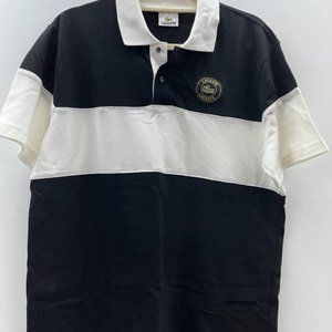 Lacoste Polo Black and White size 5 (L)